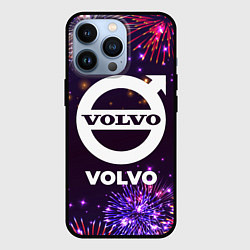 Чехол для iPhone 13 Pro Праздничный Volvo, цвет: 3D-черный