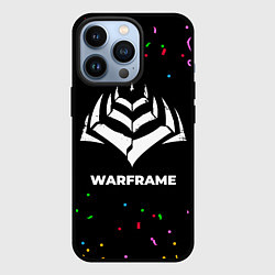 Чехол для iPhone 13 Pro Warframe конфети, цвет: 3D-черный