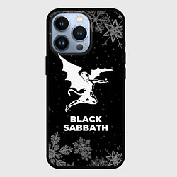 Чехол для iPhone 13 Pro Снежный Black Sabbath, цвет: 3D-черный