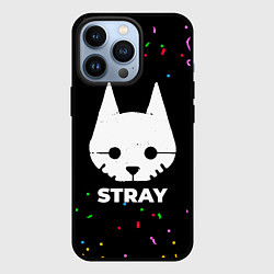 Чехол для iPhone 13 Pro Stray конфети, цвет: 3D-черный