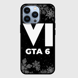 Чехол для iPhone 13 Pro Снежный GTA 6, цвет: 3D-черный