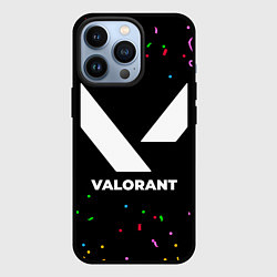 Чехол для iPhone 13 Pro Valorant конфети, цвет: 3D-черный