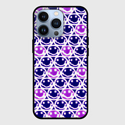 Чехол для iPhone 13 Pro Nirvana neon smile, цвет: 3D-черный