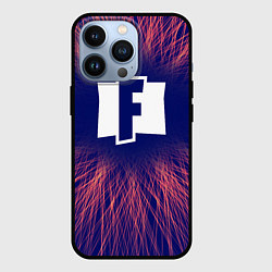 Чехол для iPhone 13 Pro Fortnite red energy, цвет: 3D-черный