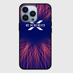 Чехол для iPhone 13 Pro Exeed red energy, цвет: 3D-черный