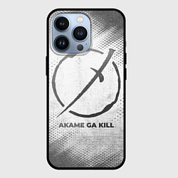 Чехол для iPhone 13 Pro Akame ga Kill - white gradient, цвет: 3D-черный