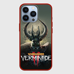 Чехол для iPhone 13 Pro Warhammer - Vermintide 2, цвет: 3D-красный