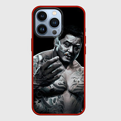 Чехол для iPhone 13 Pro Ma Dong Seok - yakudza, цвет: 3D-красный