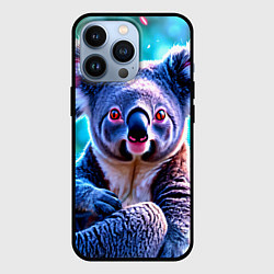 Чехол для iPhone 13 Pro Большая коала, цвет: 3D-черный