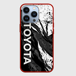 Чехол iPhone 13 Pro Toyota - белый разрыв