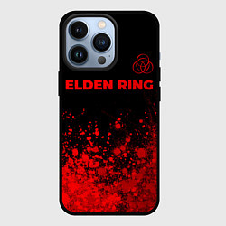 Чехол для iPhone 13 Pro Elden Ring - red gradient посередине, цвет: 3D-черный