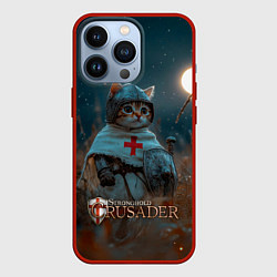 Чехол iPhone 13 Pro Stronghold Crusader рыцарь котенок