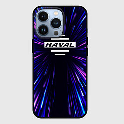 Чехол для iPhone 13 Pro Haval neon energy, цвет: 3D-черный