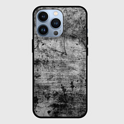 Чехол для iPhone 13 Pro Абстракция - white grunge, цвет: 3D-черный