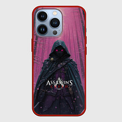 Чехол для iPhone 13 Pro Assassins Creed demon, цвет: 3D-красный