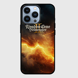 Чехол для iPhone 13 Pro Logo Kingdom Come Deliverance 2, цвет: 3D-черный