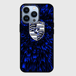 Чехол для iPhone 13 Pro Porsche blue energy, цвет: 3D-черный