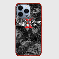 Чехол для iPhone 13 Pro Kingdom Come Deliverance 2, цвет: 3D-красный