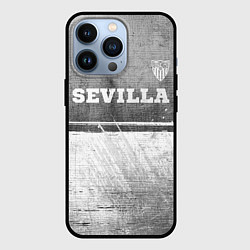 Чехол для iPhone 13 Pro Sevilla - grey gradient посередине, цвет: 3D-черный