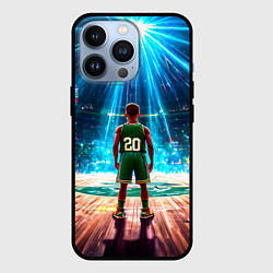 Чехол для iPhone 13 Pro Двадцатый из Бостон Селтикс, цвет: 3D-черный