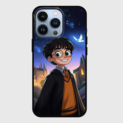 Чехол для iPhone 13 Pro Счастливый Гарри Поттер, цвет: 3D-черный