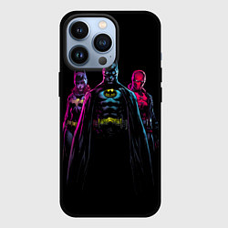 Чехол для iPhone 13 Pro Бэтмен и женщина кошка, цвет: 3D-черный