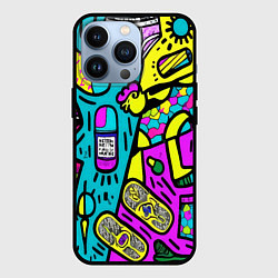 Чехол для iPhone 13 Pro Стандартные подарки мужчинам, цвет: 3D-черный