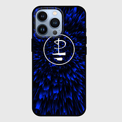 Чехол для iPhone 13 Pro Pink Floyd blue energy, цвет: 3D-черный