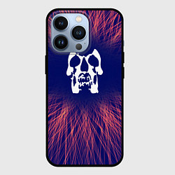 Чехол для iPhone 13 Pro Deftones red energy, цвет: 3D-черный