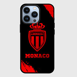 Чехол для iPhone 13 Pro Monaco - red gradient, цвет: 3D-черный