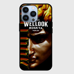 Чехол для iPhone 13 Pro Davids Face Look, цвет: 3D-черный