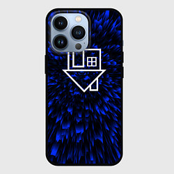 Чехол для iPhone 13 Pro The Neighbourhood blue energy, цвет: 3D-черный