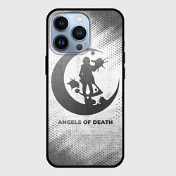 Чехол для iPhone 13 Pro Angels of Death - white gradient, цвет: 3D-черный