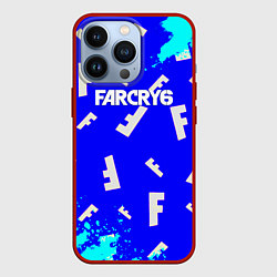 Чехол для iPhone 13 Pro Farcry 6 pattern, цвет: 3D-красный
