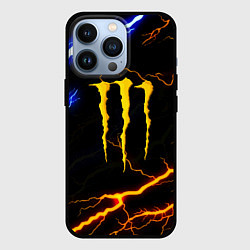 Чехол для iPhone 13 Pro Monster energy storm, цвет: 3D-черный