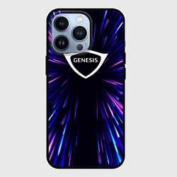 Чехол для iPhone 13 Pro Genesis neon energy, цвет: 3D-черный