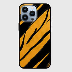 Чехол для iPhone 13 Pro Тигровый раскрас, цвет: 3D-черный