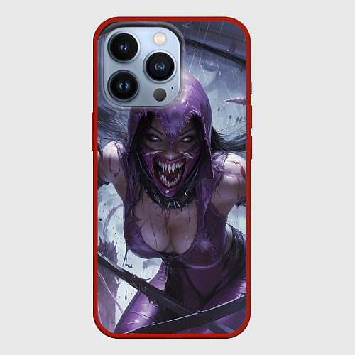 Чехол iPhone 13 Pro Милина без маски / 3D-Красный – фото 1