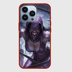 Чехол для iPhone 13 Pro Милина без маски, цвет: 3D-красный