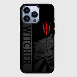 Чехол для iPhone 13 Pro Ведьмак - школа волка, цвет: 3D-черный