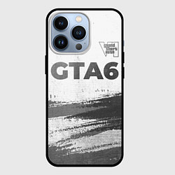 Чехол iPhone 13 Pro GTA6 - white gradient посередине