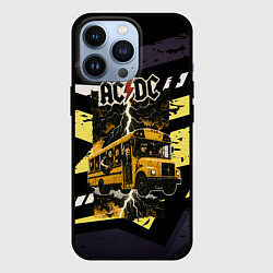 Чехол iPhone 13 Pro ACDC в автобусе