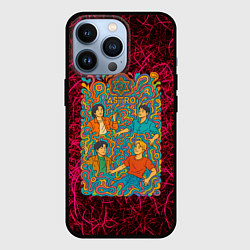 Чехол для iPhone 13 Pro Astro в стиле психоделики, цвет: 3D-черный