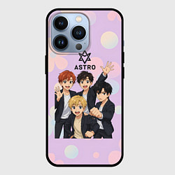 Чехол для iPhone 13 Pro Astro anime, цвет: 3D-черный
