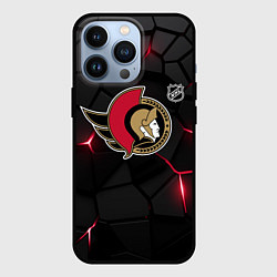 Чехол для iPhone 13 Pro Оттава Сенаторз - НХЛ хоккей, цвет: 3D-черный