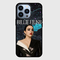 Чехол для iPhone 13 Pro Билли Айлиш в деловом костюме, цвет: 3D-черный