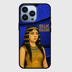 Чехол для iPhone 13 Pro Билли Айлиш в образе фараона, цвет: 3D-черный