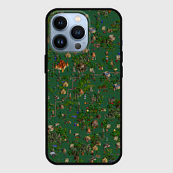 Чехол для iPhone 13 Pro Земли Причала - Герои 3, цвет: 3D-черный