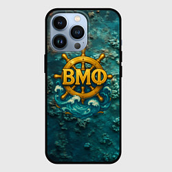Чехол iPhone 13 Pro Штурвал ВМФ на морском дне