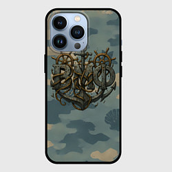 Чехол для iPhone 13 Pro ВМФ и большой якорь, цвет: 3D-черный